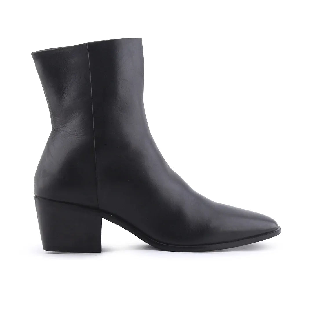 Zara Zipper Ankle Boot | 100% Authentic Leather