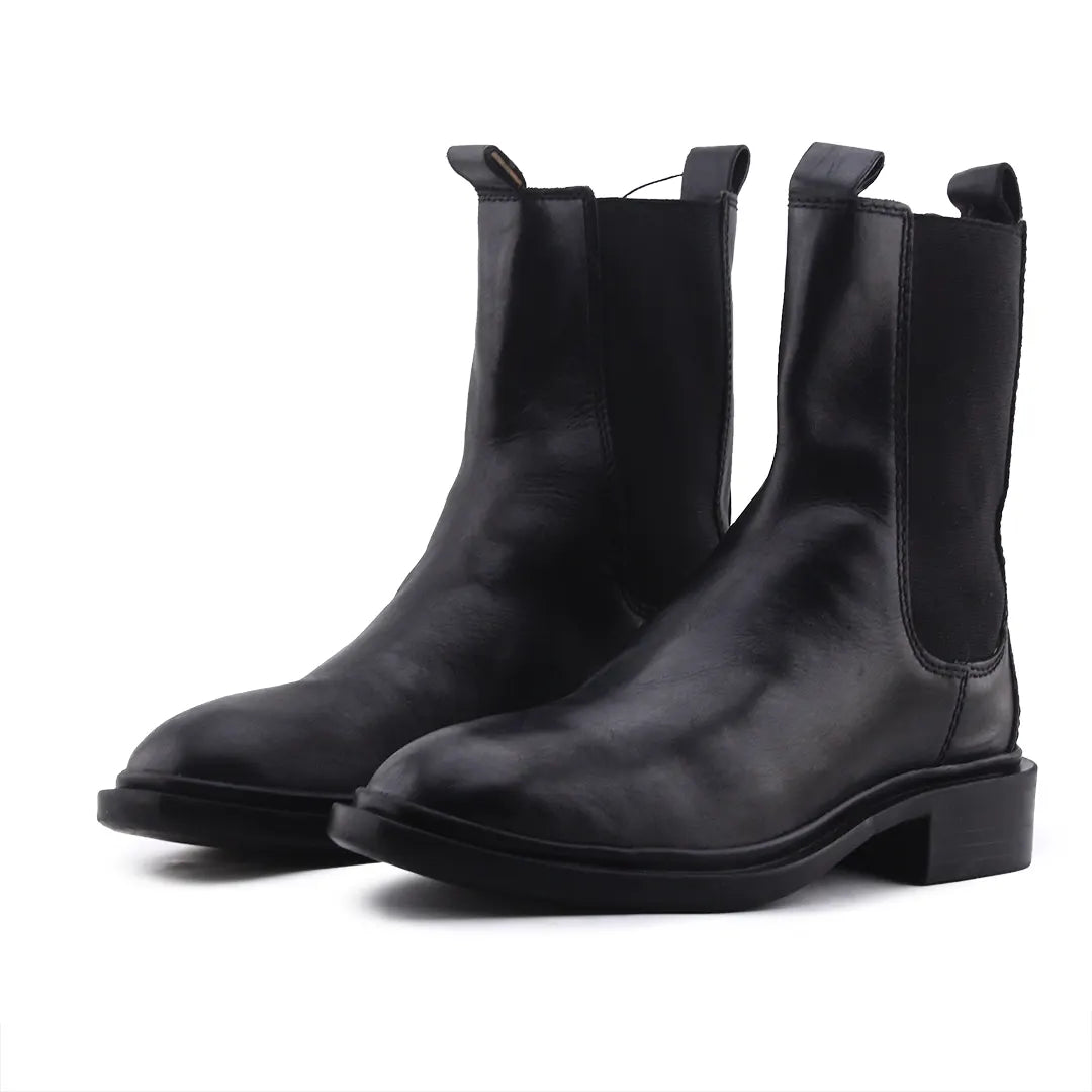 Zara Stretchable Ankle Boot | 100% Authentic Leather
