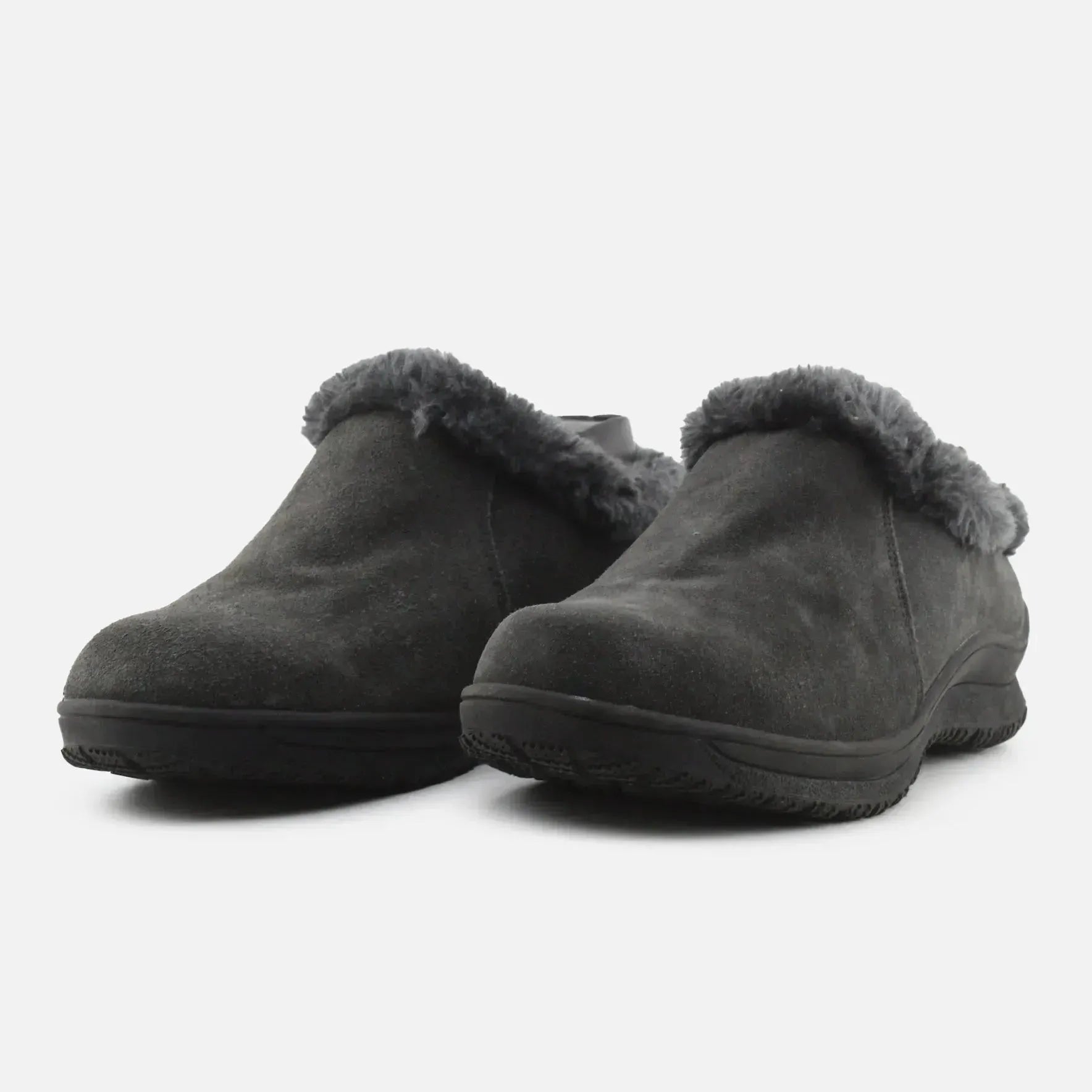 Minnetonka Suede Emerson Clogss Fur