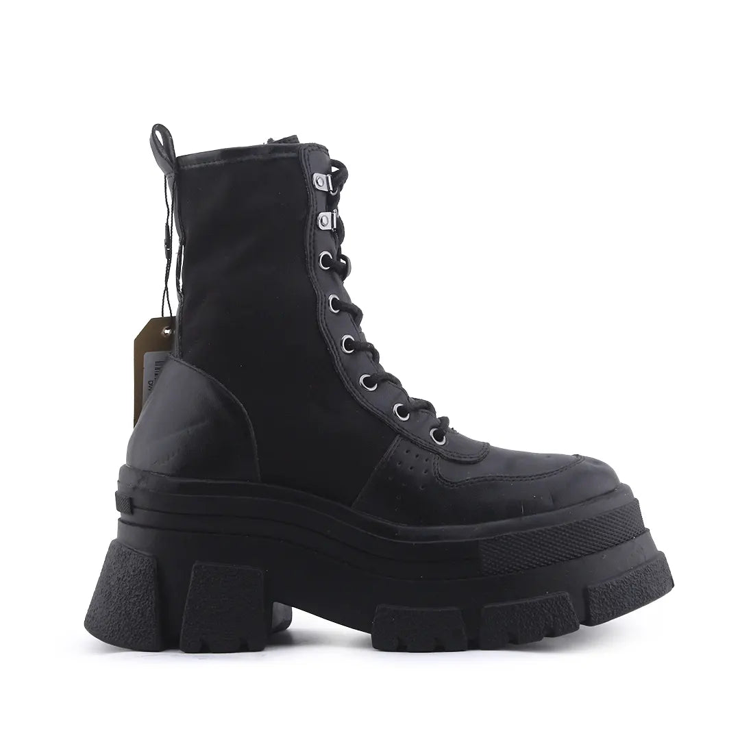 Stradivarius Zipper Lace Up Ankle Boot | 100% Authentic Leather