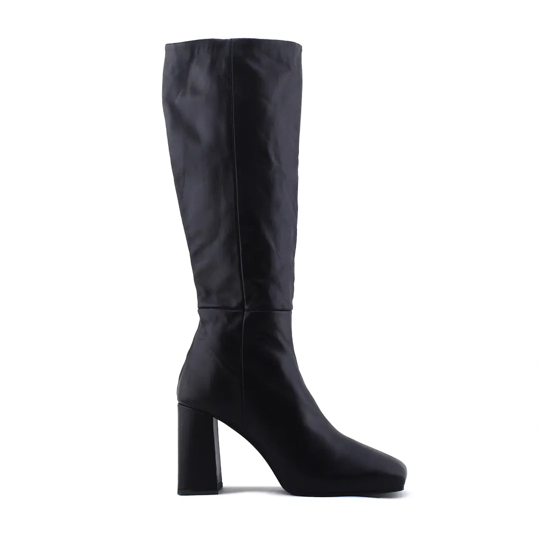 Zara Zipper Knee High Boot | 100% Authentic Leather
