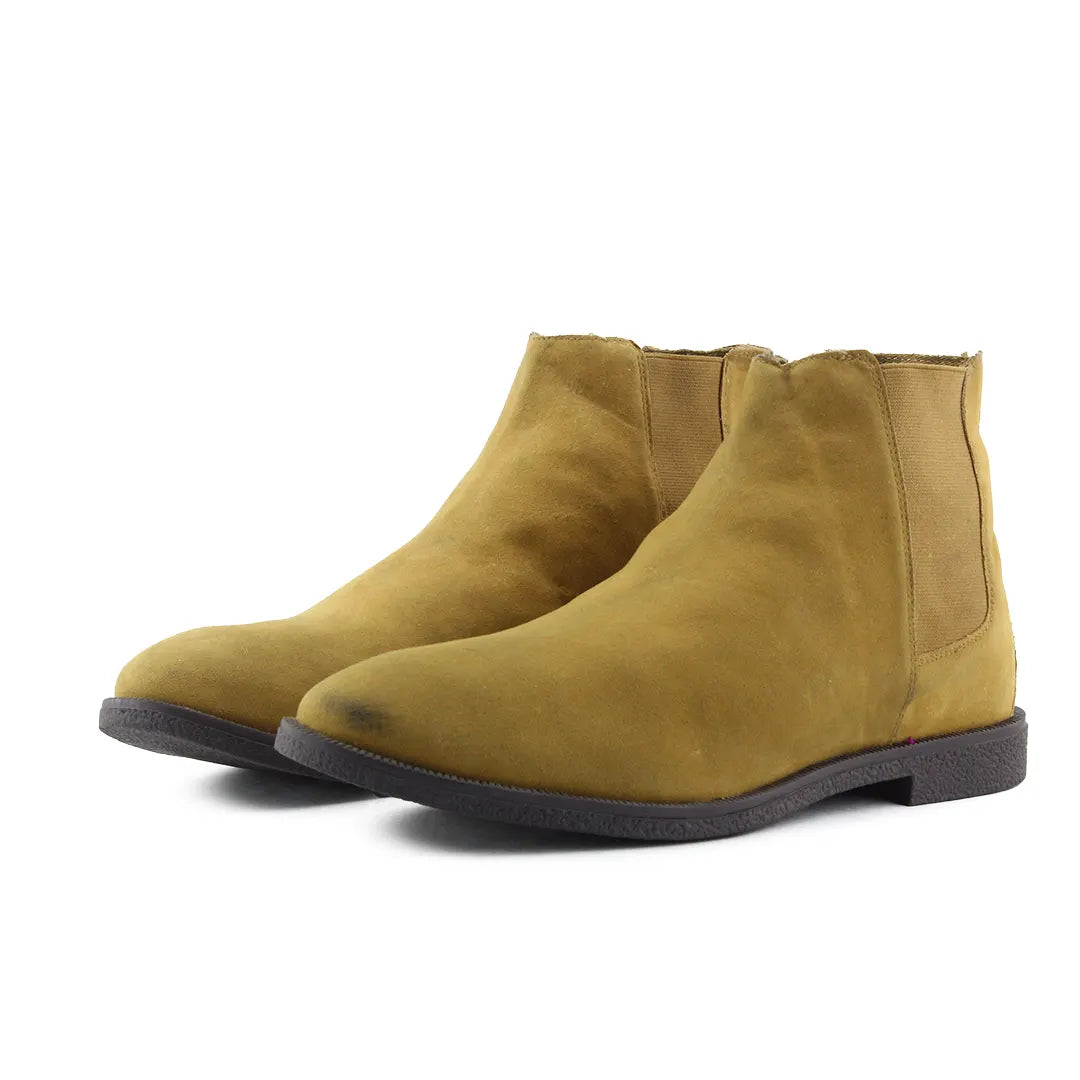 Lefties Stretchable Suede Ankle Boot