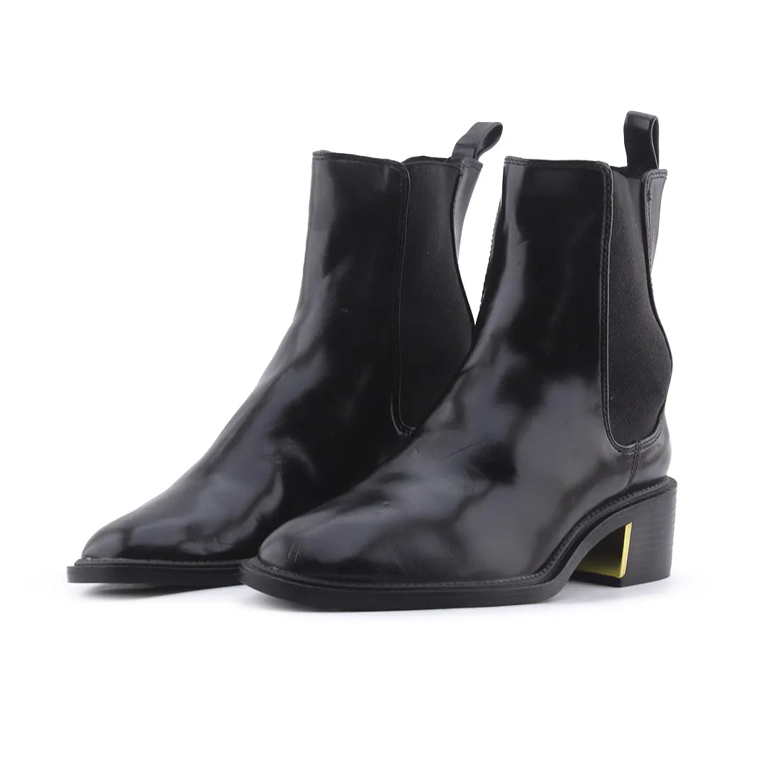 Zara Stretchable Ankle Boot | 100% Authentic Leather