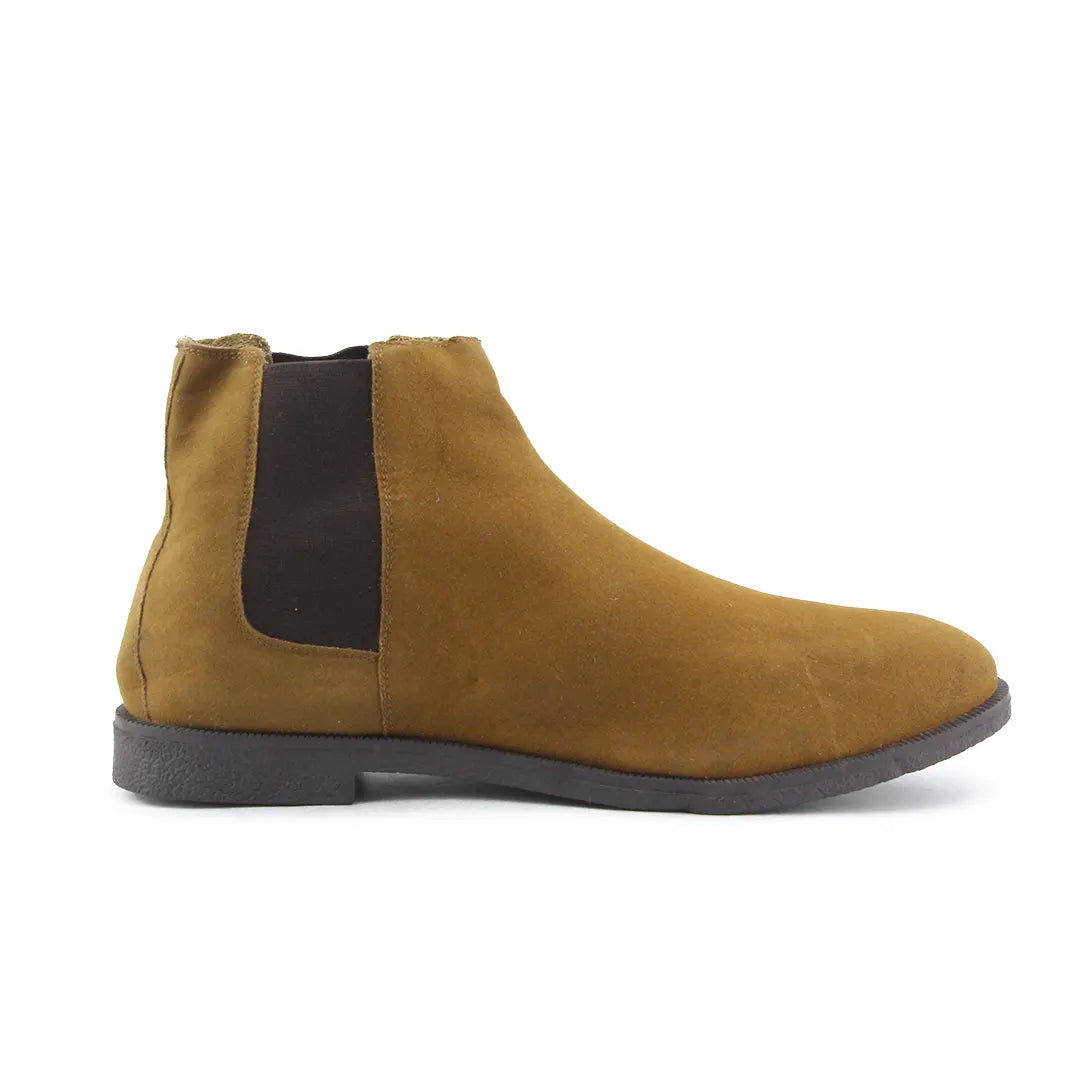 Lefties Stretchable Suede Ankle Boot