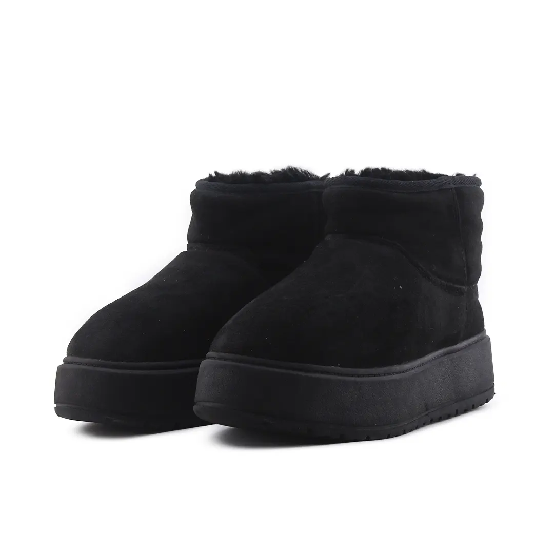 Bershka Suede Ankle Boot