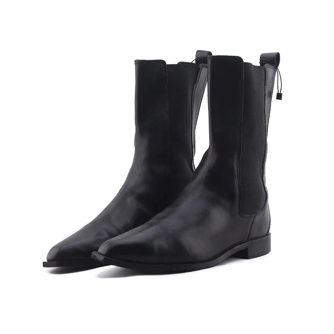 Massimo Dutti Stretchable Ankle Boot | 100% Authentic Leather