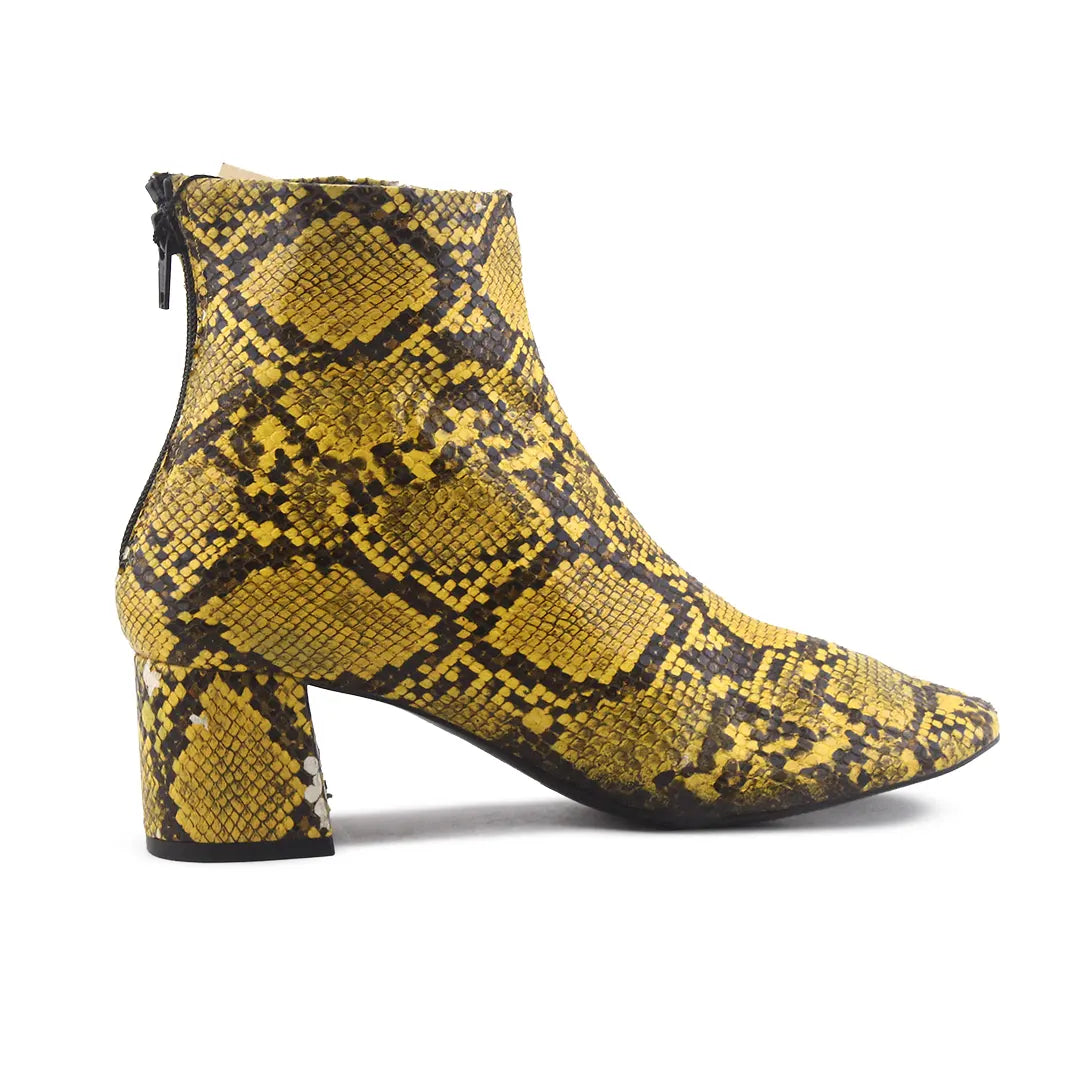 Mango Zipper Ankle Boot
