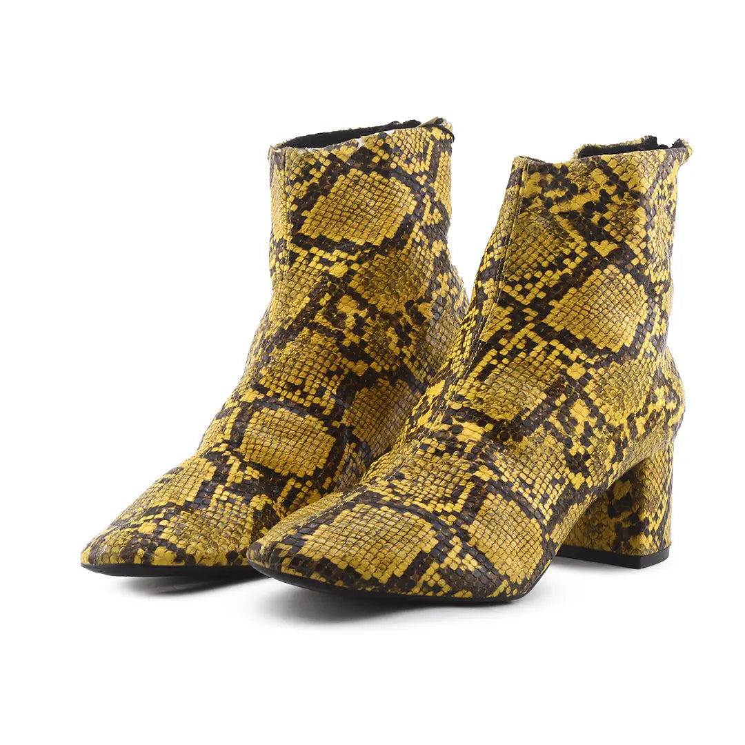 Mango Zipper Ankle Boot