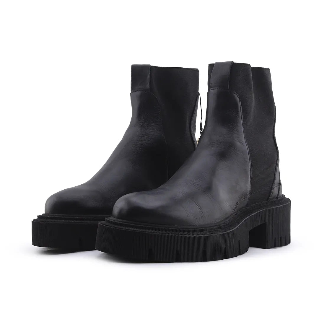 Zara Stretchable Ankle Boot | 100% Authentic Leather