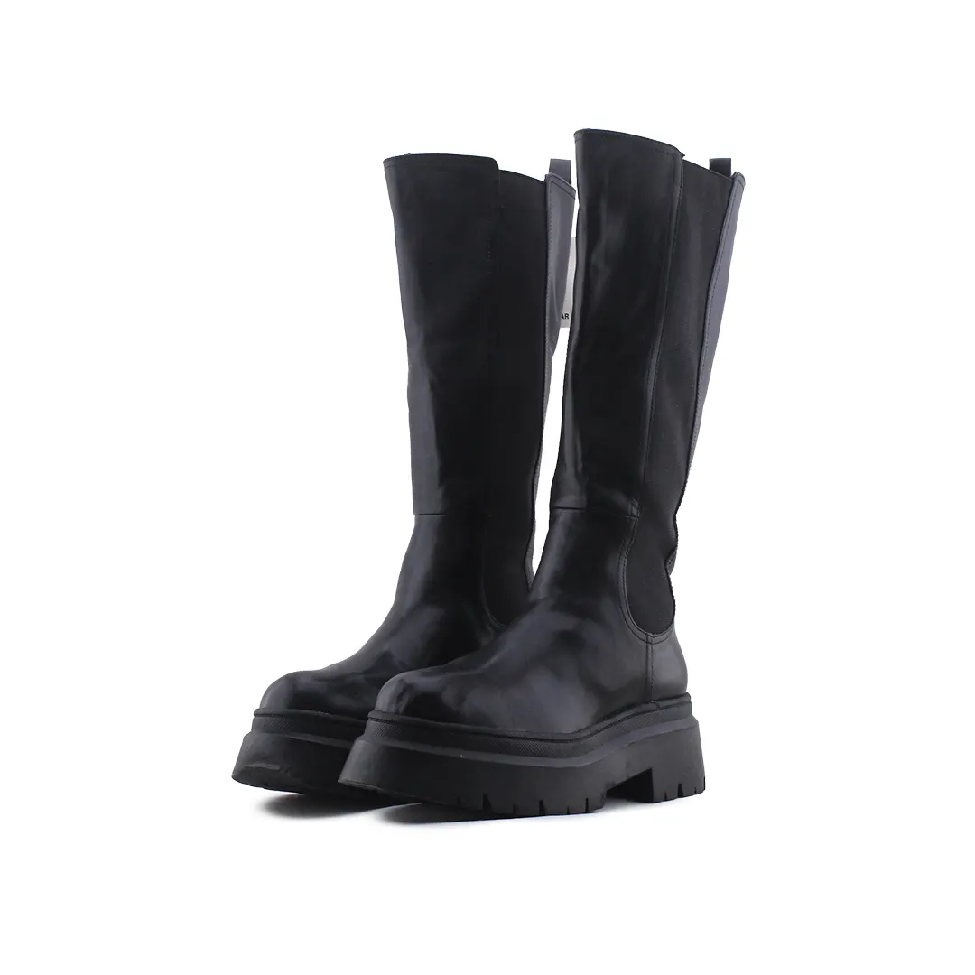 Pull & Bear Stretchable Knee High Boot | 100% Authentic Leather