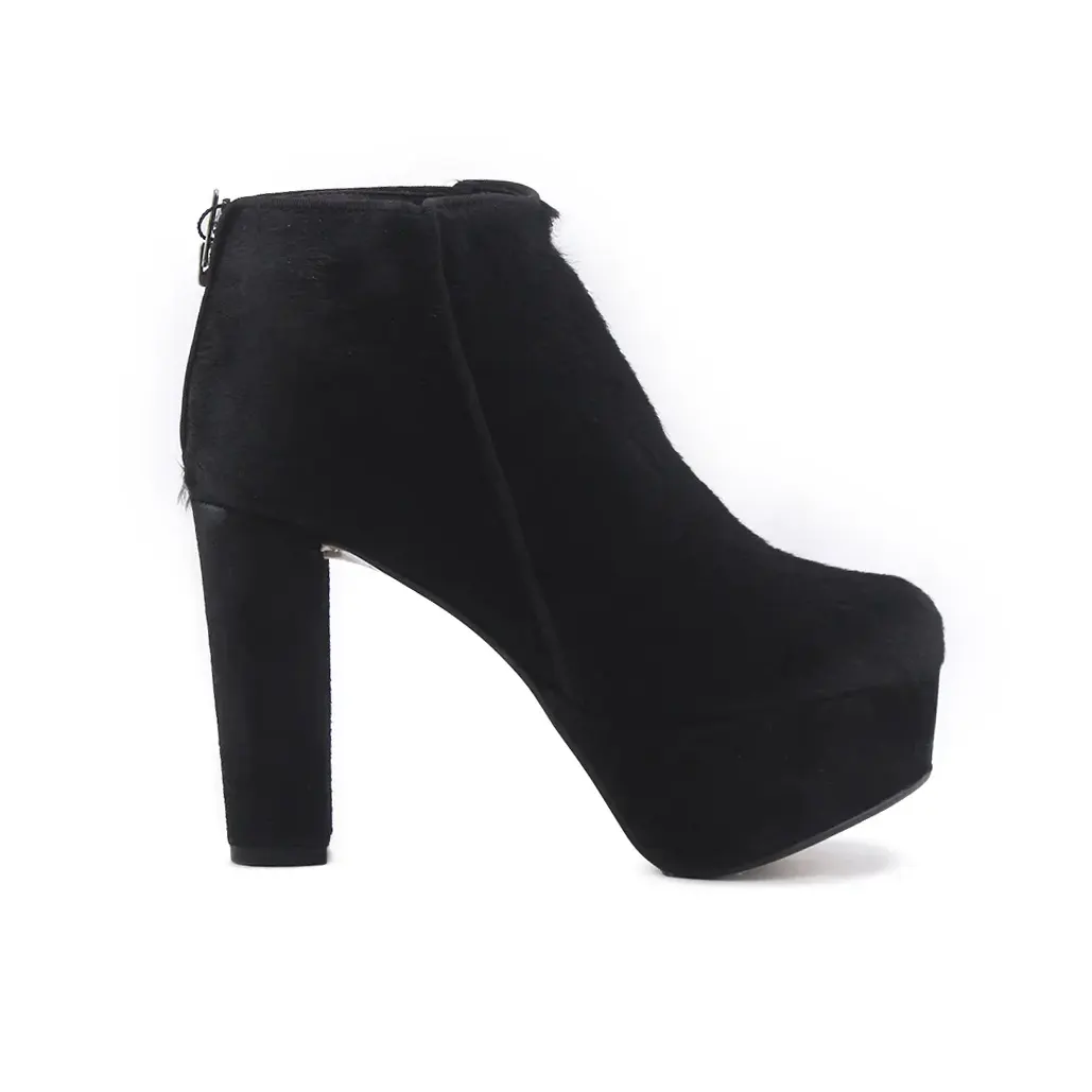 European Brand Zipper Ankle Boot