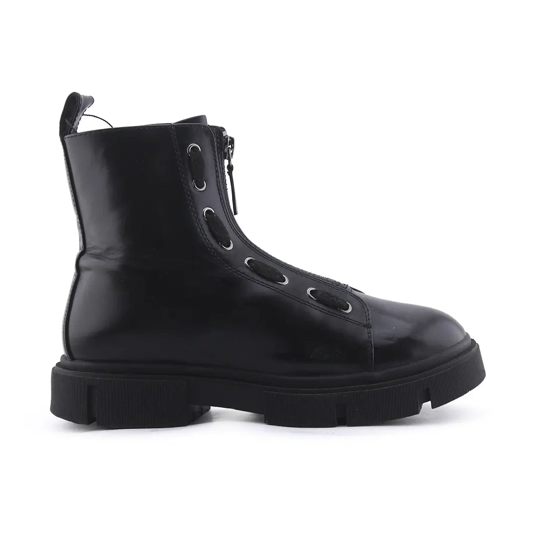 Zara Zipper Ankle Boot | 100% Authentic Leather