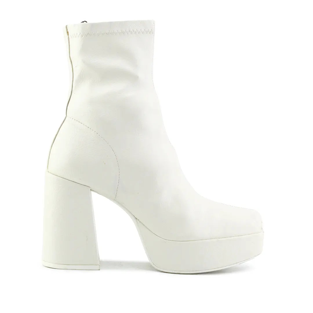 Pull & Bear Zipper Ankle Boot