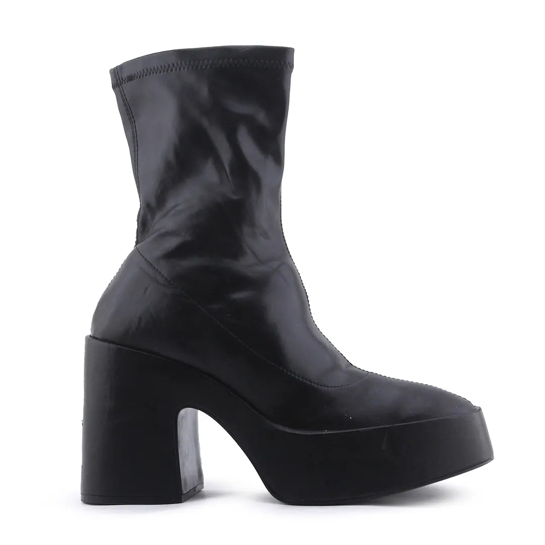 Zara Zipper Ankle Boot | 100% Authentic Leather