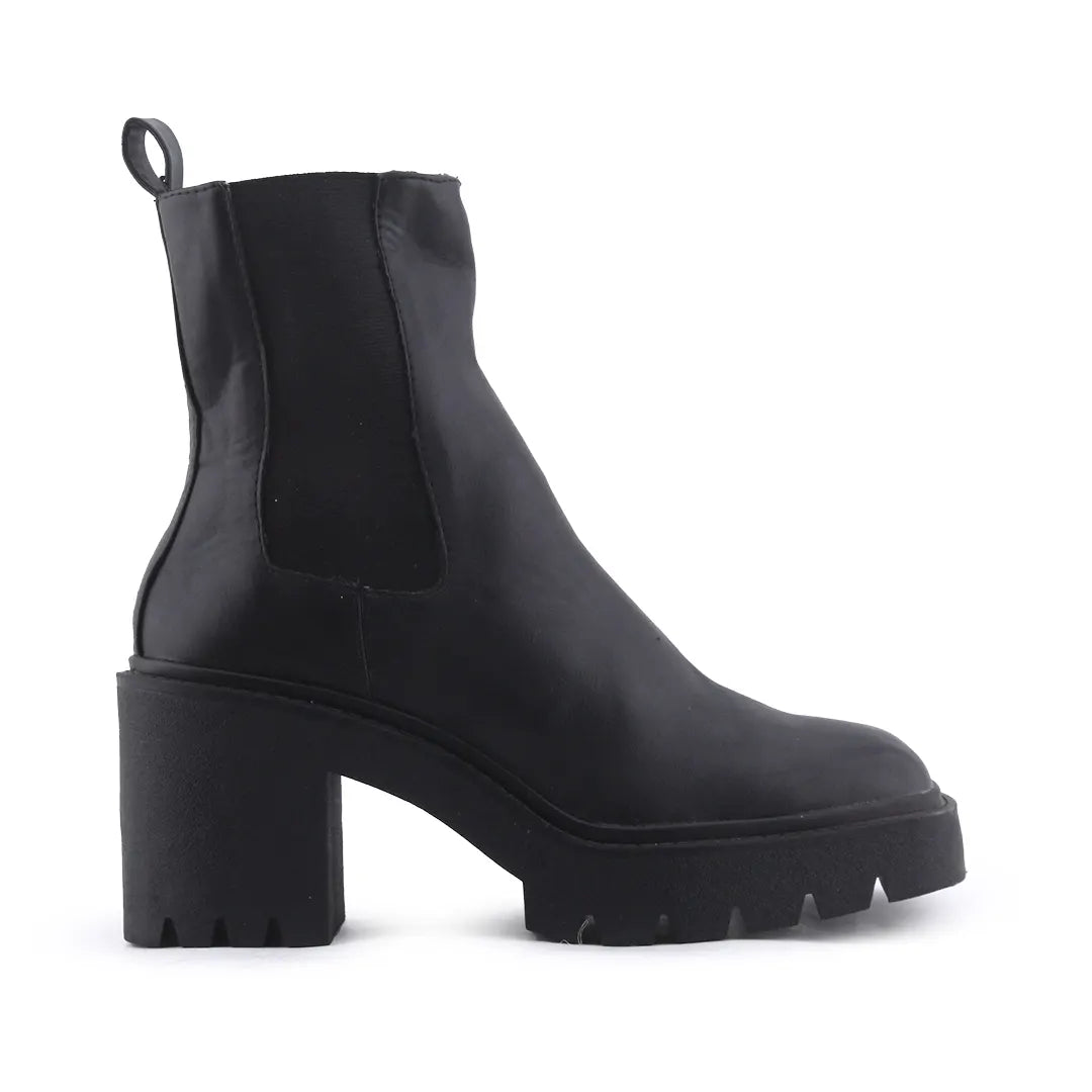 Pull & Bear Stretchable Ankle Boot | 100% Authentic Leather