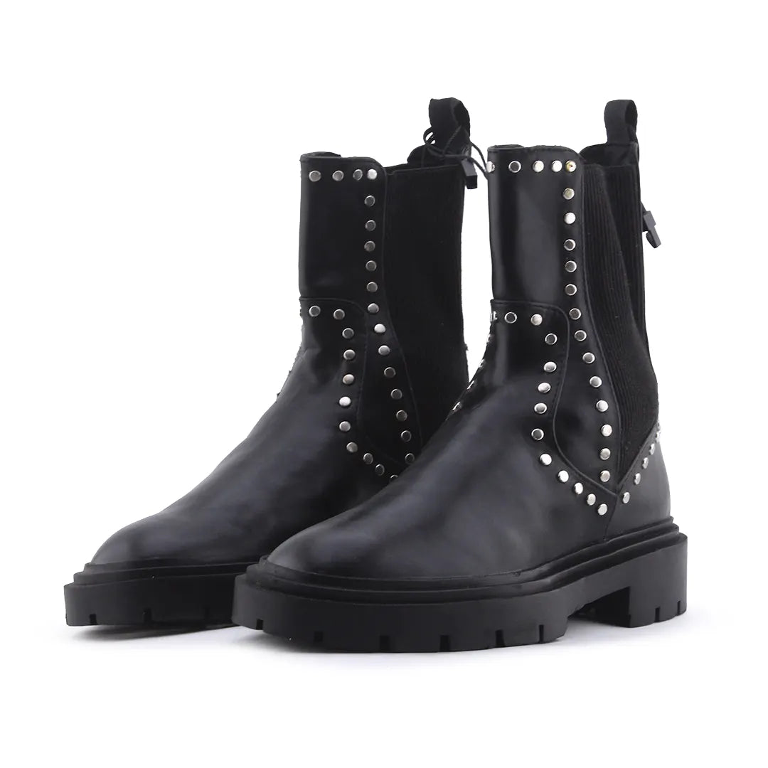 Zara Stretchable Ankle Boot | 100% Authentic Leather