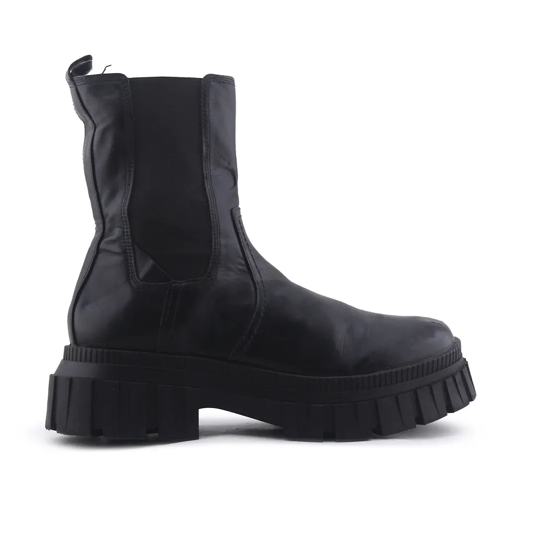 Stradivarius Stretchable Ankle Boot | 100% Authentic Leather
