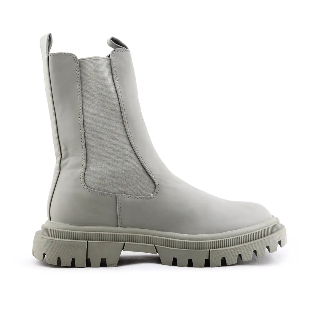 Bershka Stretchable Ankle Boot | 100% Authentic Leather