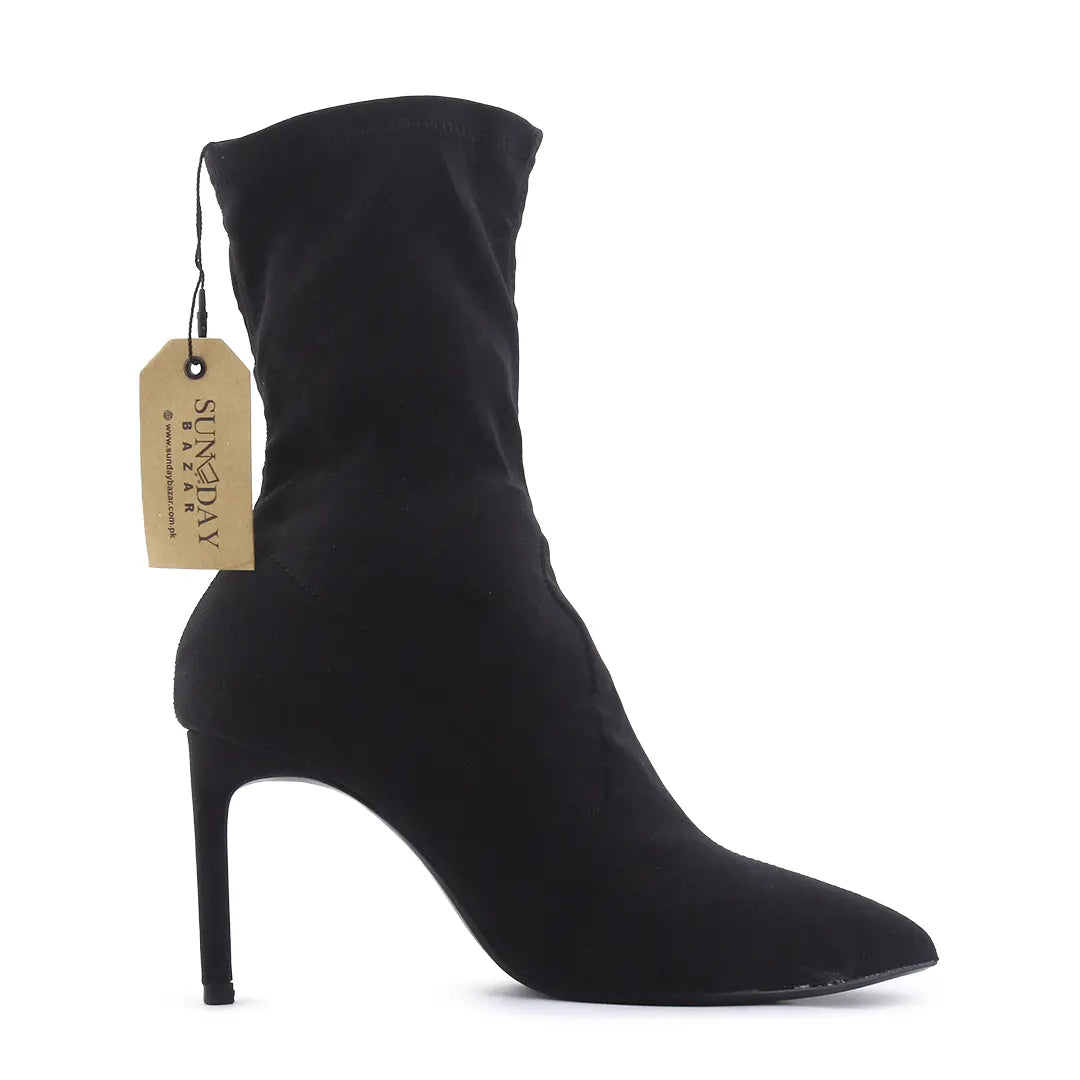 Bershka Textile Ankle Boot