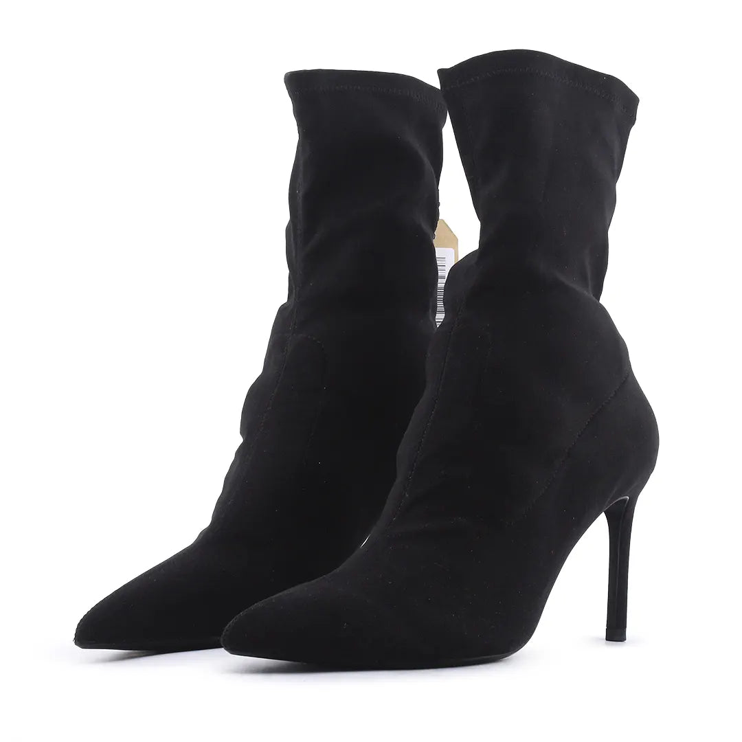 Bershka Textile Ankle Boot