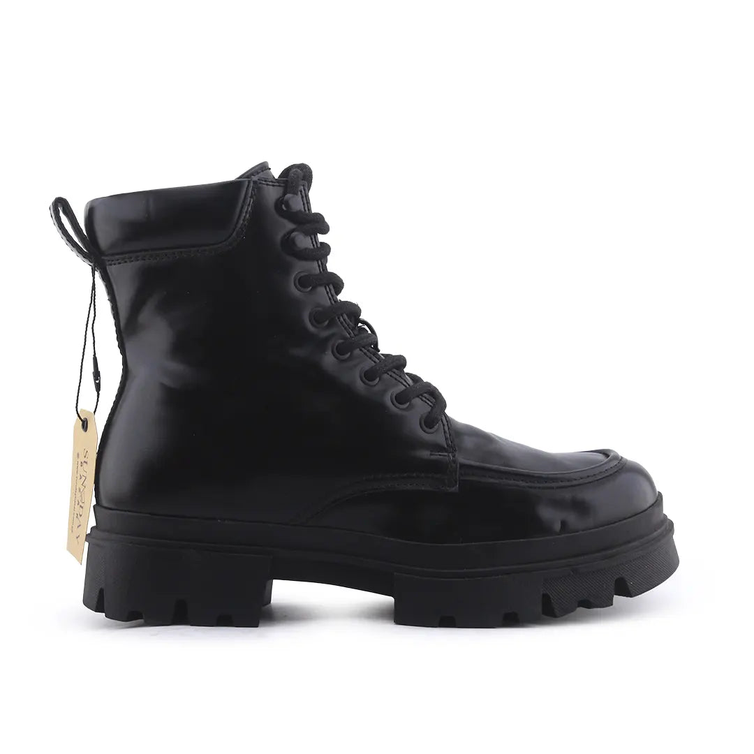 Zara Lace Up Ankle Boot | 100% Authentic Leather