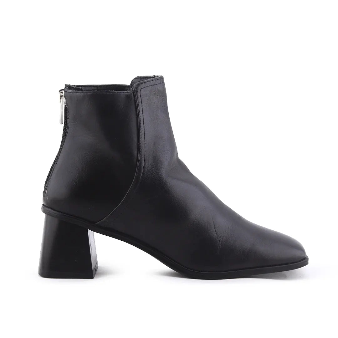Mango Zipper Ankle Boot | 100% Authentic Leather