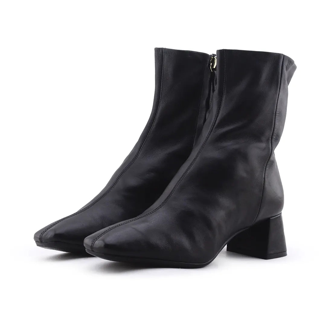Zara Zipper Ankle Boot | 100% Authentic Leather