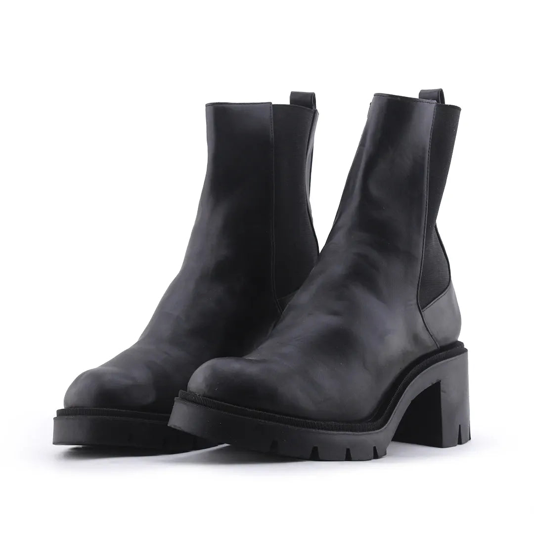 Zara Stretchable Ankle Boot | 100% Authentic Leather