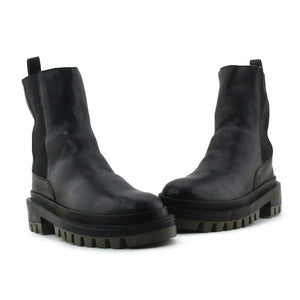 Zara Stretchable Ankle Boots | 100% Authentic Leather - sundaybazar