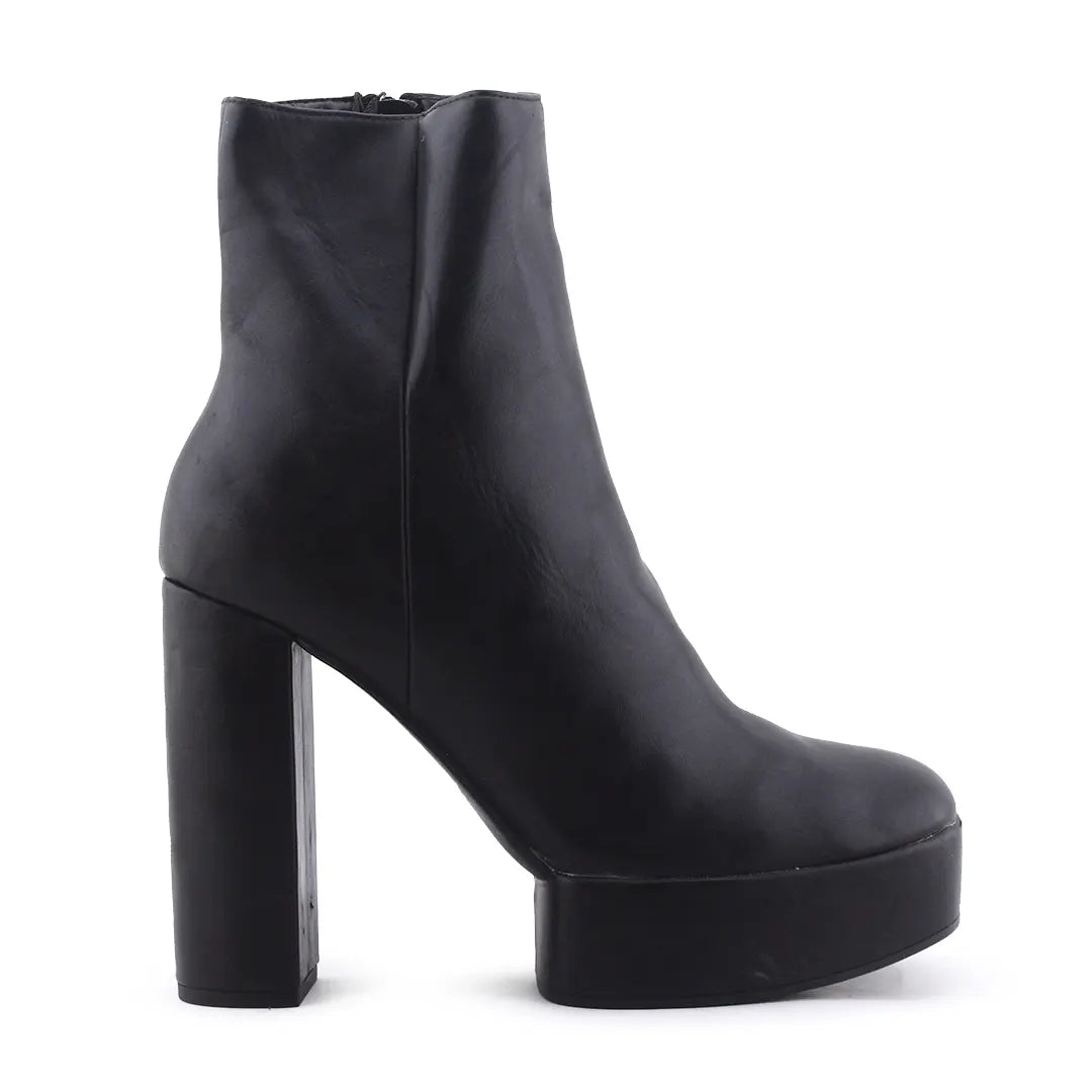 Zara Zipper Ankle Boot | 100% Authentic Leather