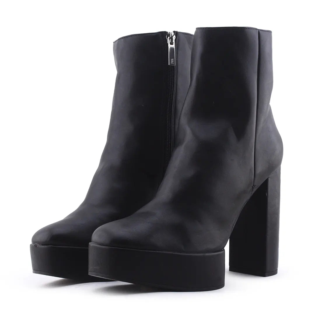 Zara Zipper Ankle Boot | 100% Authentic Leather