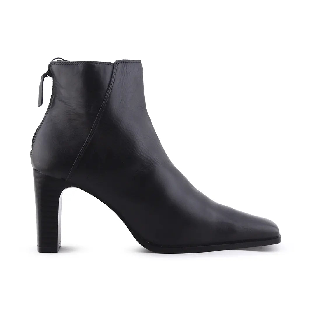 Mango Zipper Ankle Boot | 100% Authentic Leather