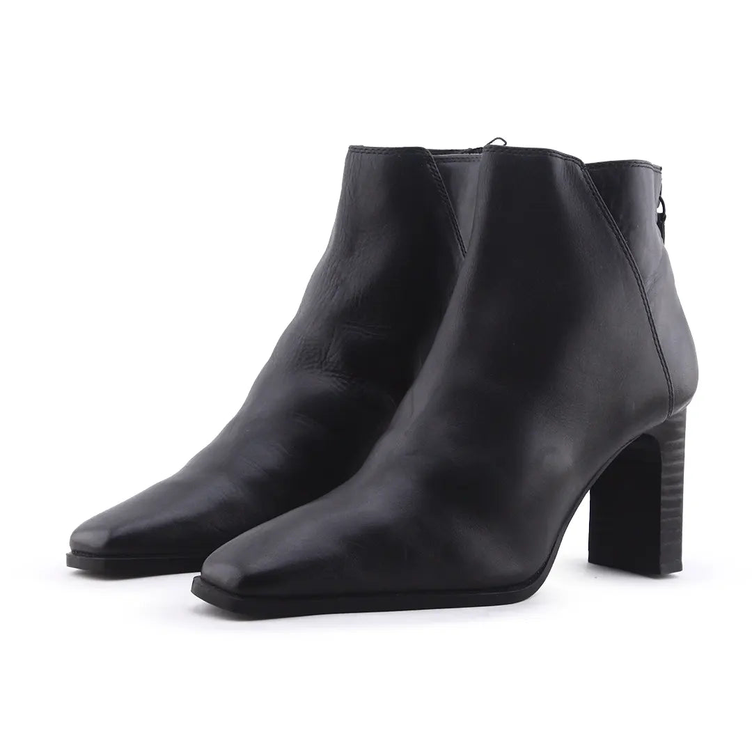 Mango Zipper Ankle Boot | 100% Authentic Leather