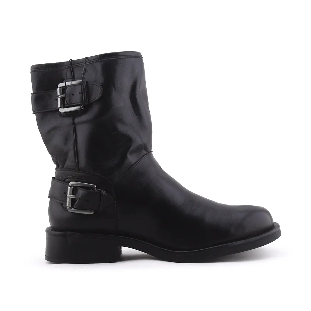 Zara Buckle Strap Ankle Boot | 100% Authentic Leather