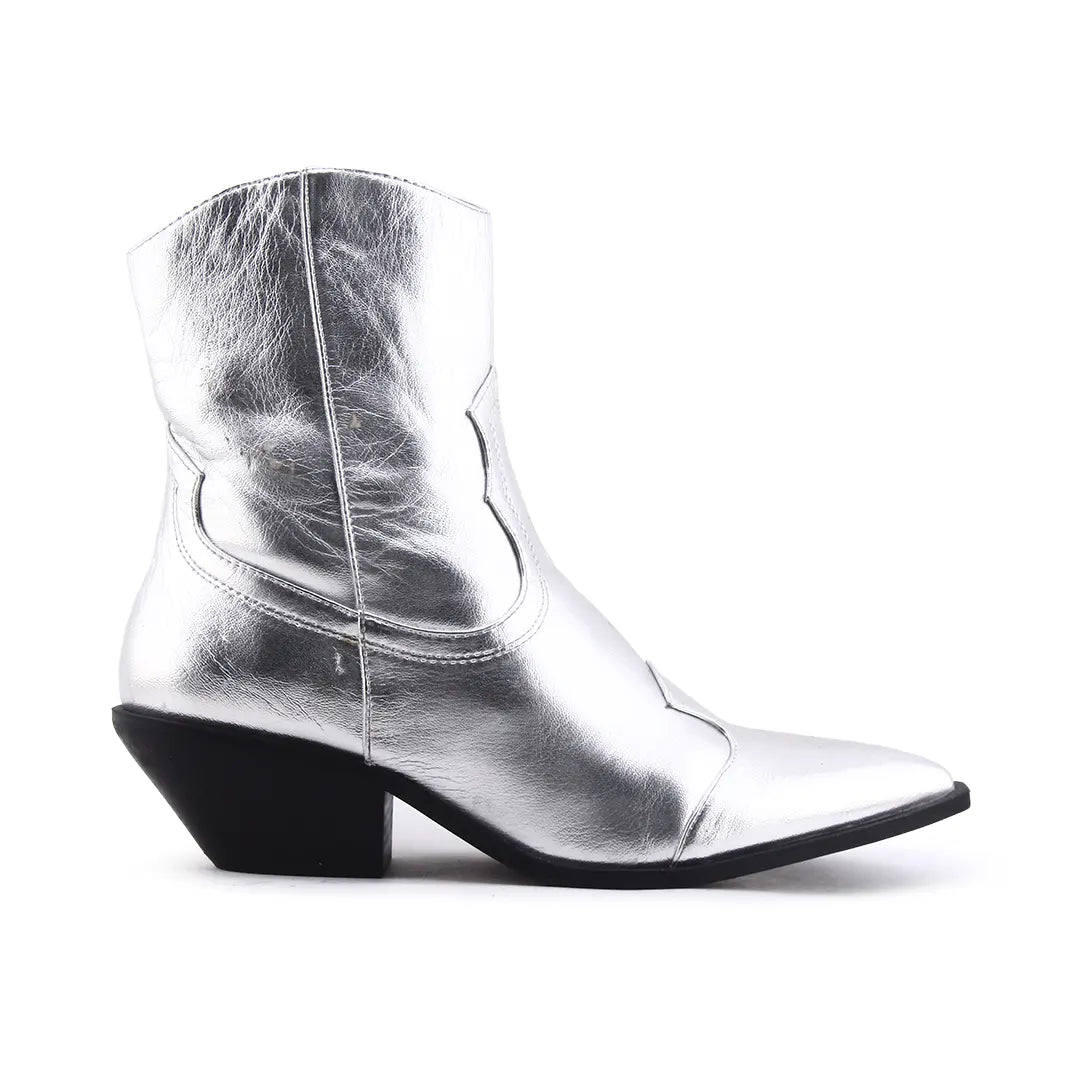 Bershka Zipper Ankle Boot | 100% Authentic Leather