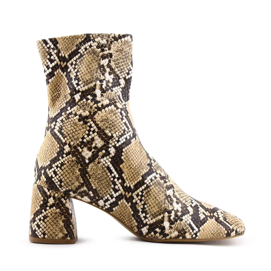 Stradivarius Zipper Ankle Boot | 100% Authentic Leather