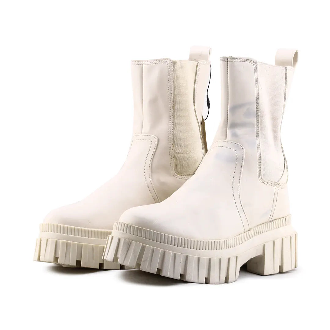 Stradivarius Stretchable Ankle Boot | 100% Authentic Leather