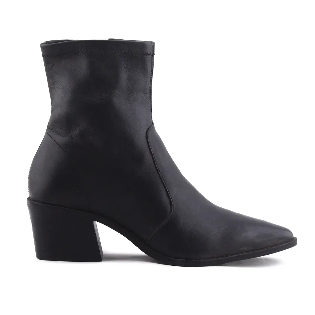 Zara Zipper Ankle Boot | 100% Authentic Leather