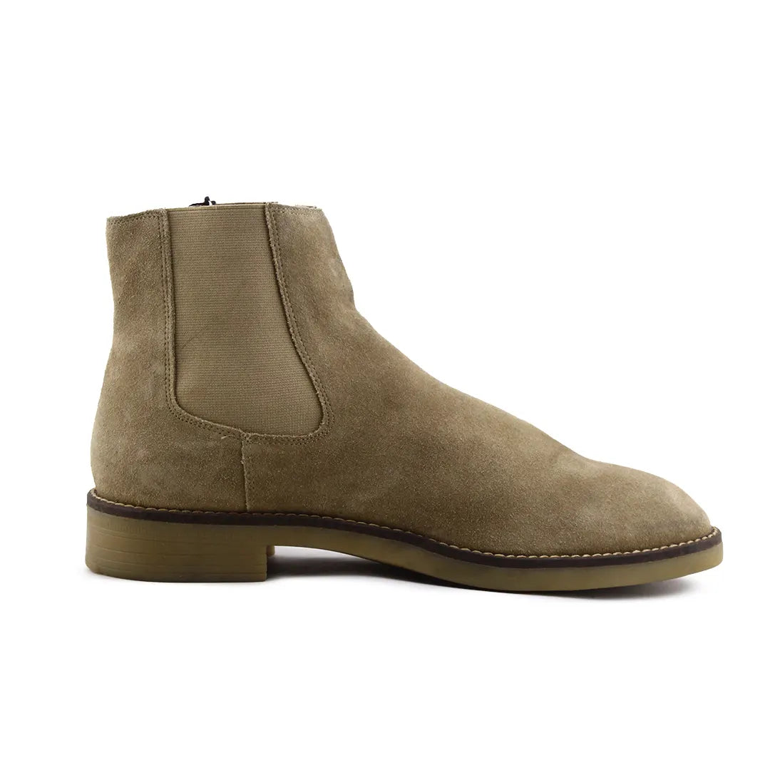 Zara Stretchable Suede Ankle Boot
