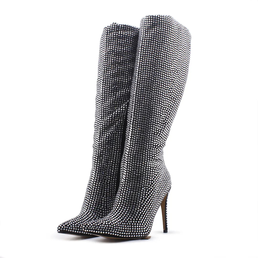Pretty Little Thing Thigh High Boot