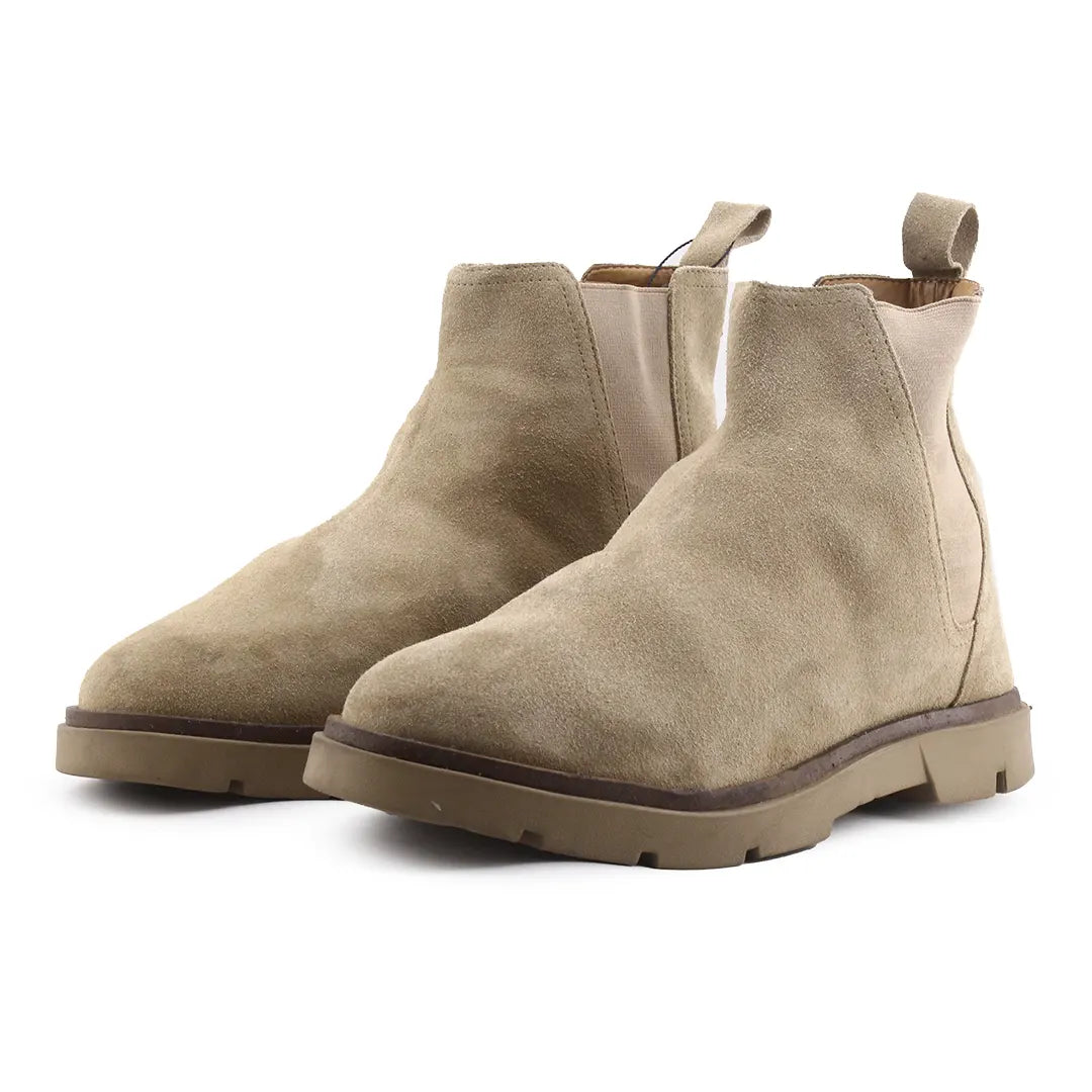 Zara Stretchable Suede Ankle Boot