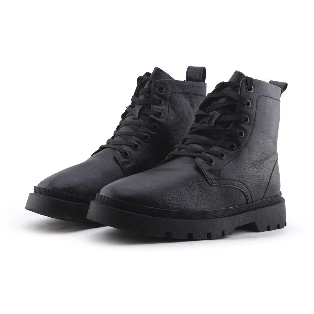 Zara Lace Up Ankle Boot | 100% Authentic Leather