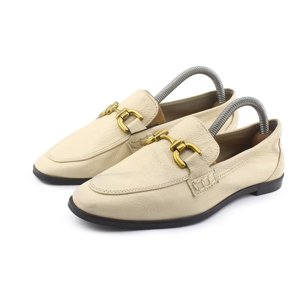 Zara Penny Strap Loafers
