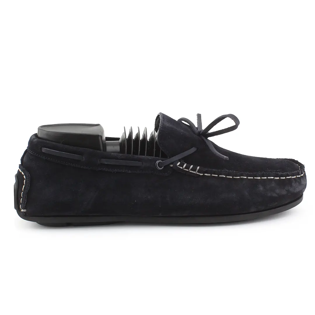 Zara Suede Dockside Loafers