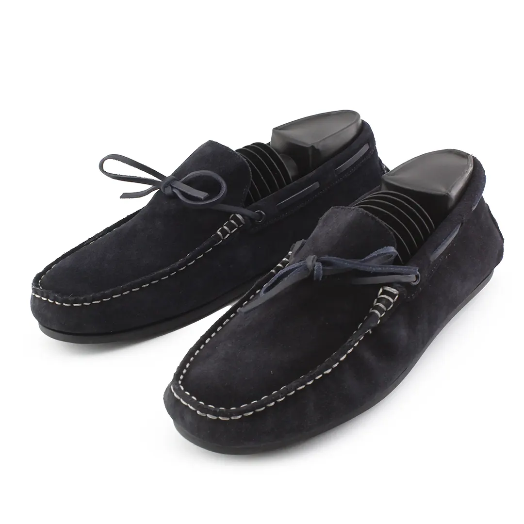 Zara Suede Dockside Loafers