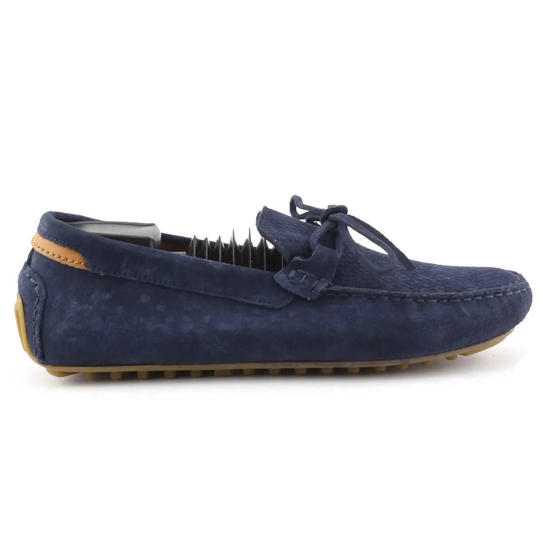 Zara Suede Penny Loaferss