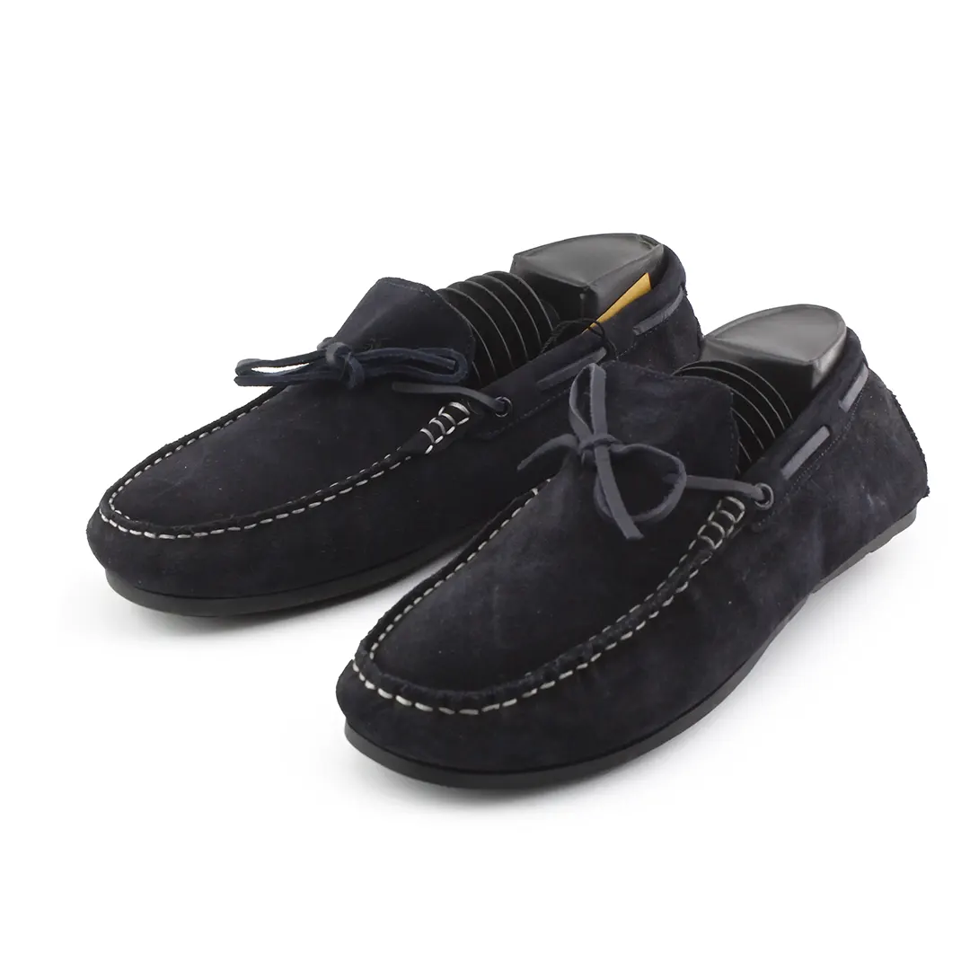 Zara Suede Dockside Loafers