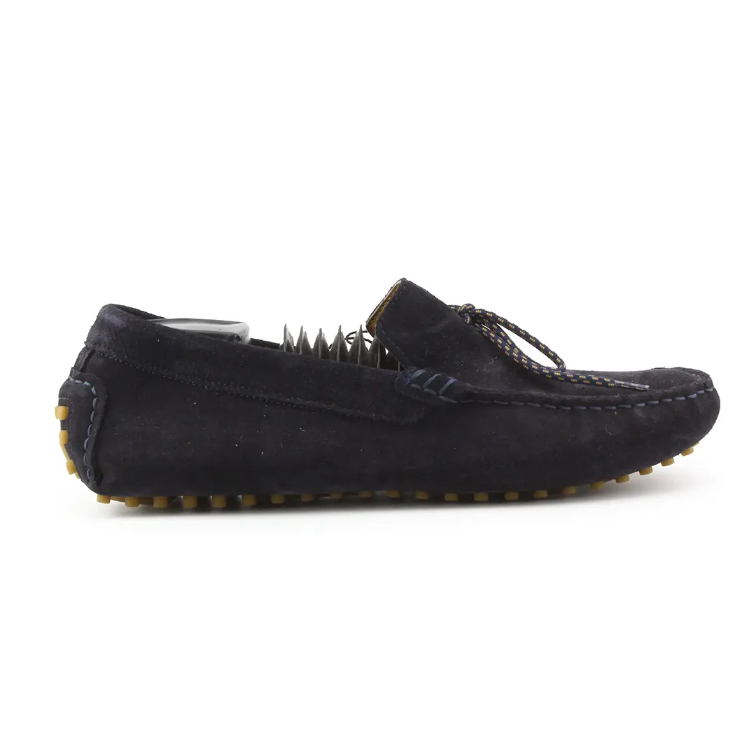 Zara Suede Penny Loafers
