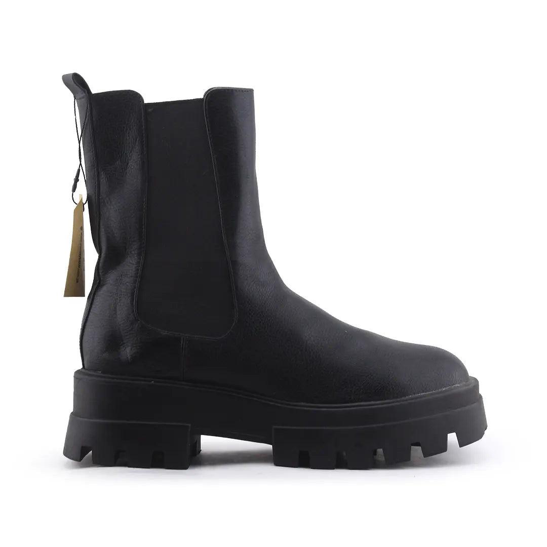 Pull & Bear Stretchable Ankle Boot | 100% Authentic Leather