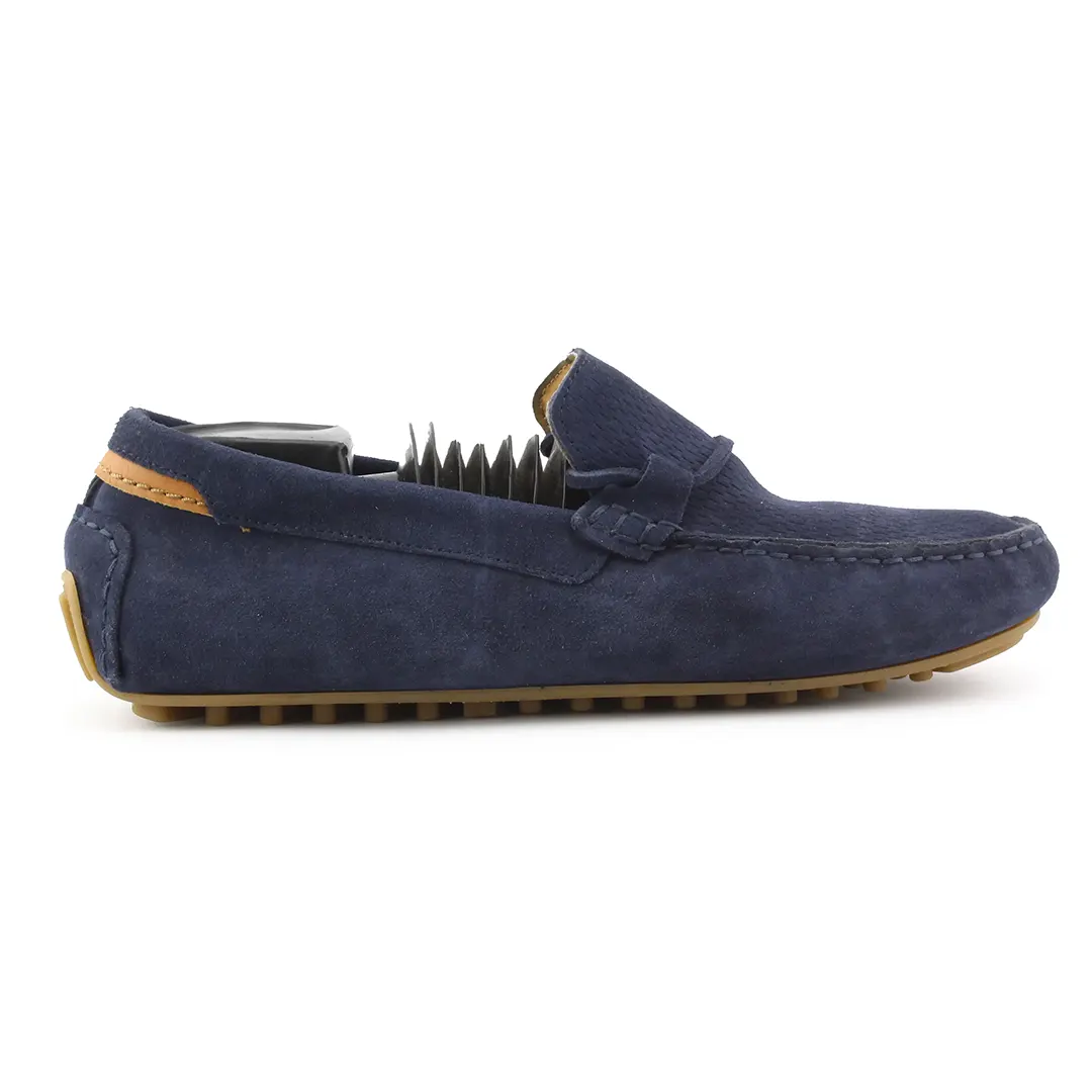 Zara Suede Penny Loaferss